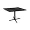 Holland Bar Stool Co 30" 211 Black Table, 36" x 36" Square Top 211-3030BW36SQ - alternate 1